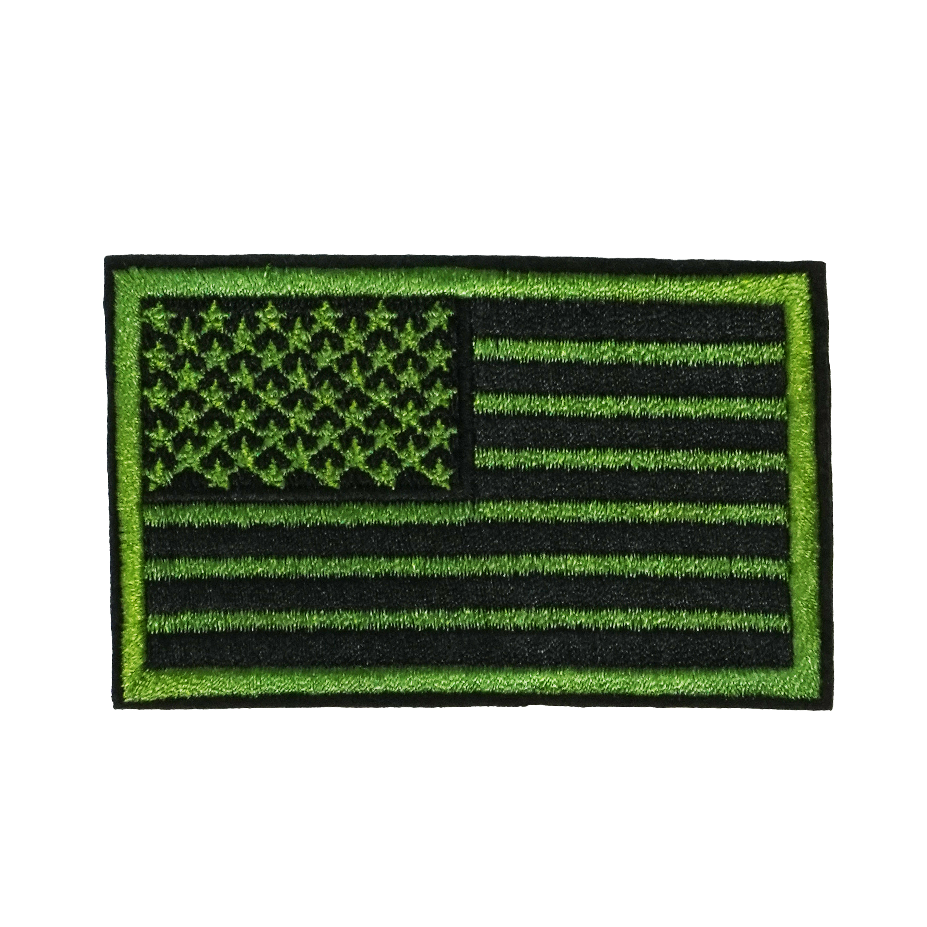 United States Of America Army Green USA Patch Iron On (8 x 5cm)