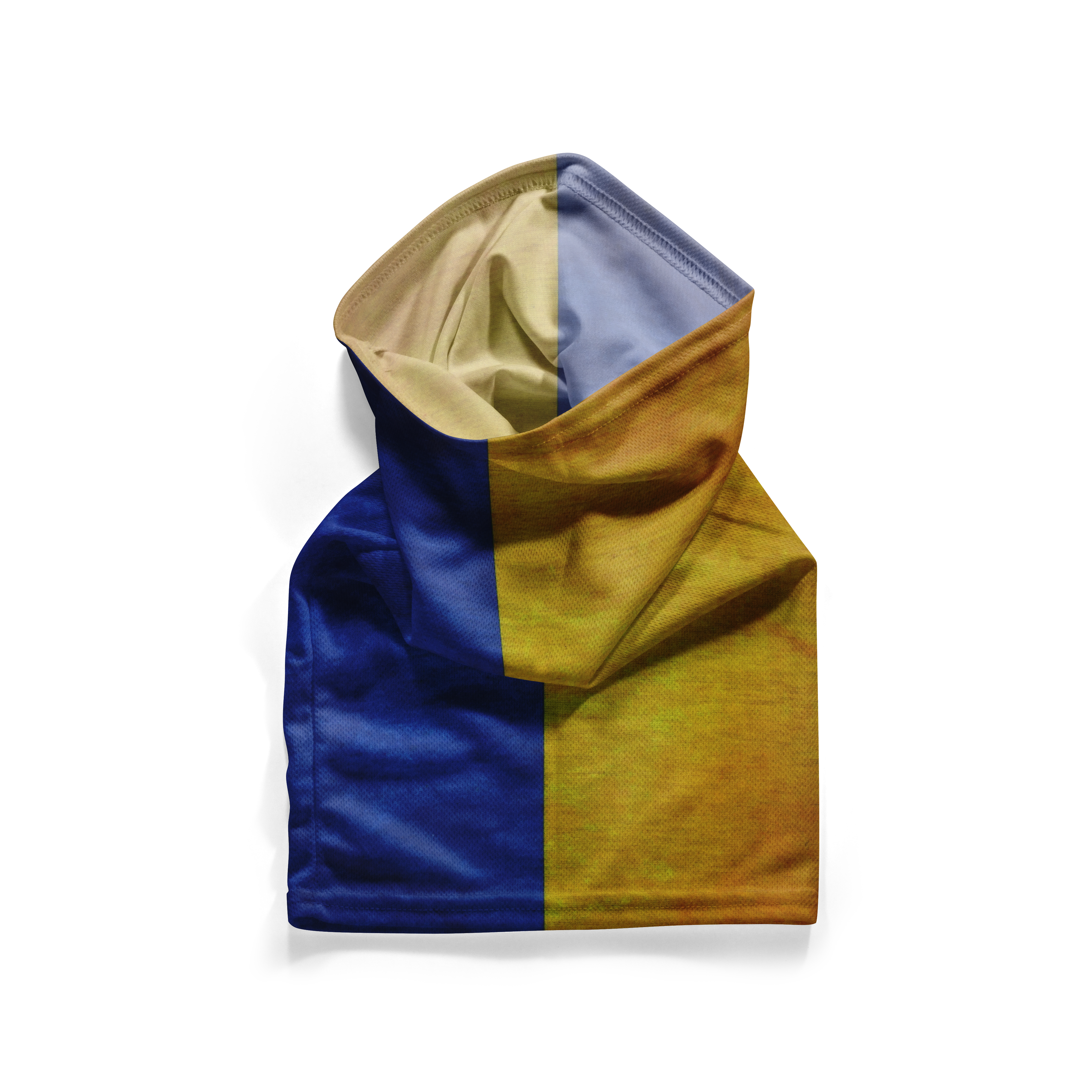 Ukraine Grunge Flag Snood – Breathable Mask Neck Gaiter Face Covering