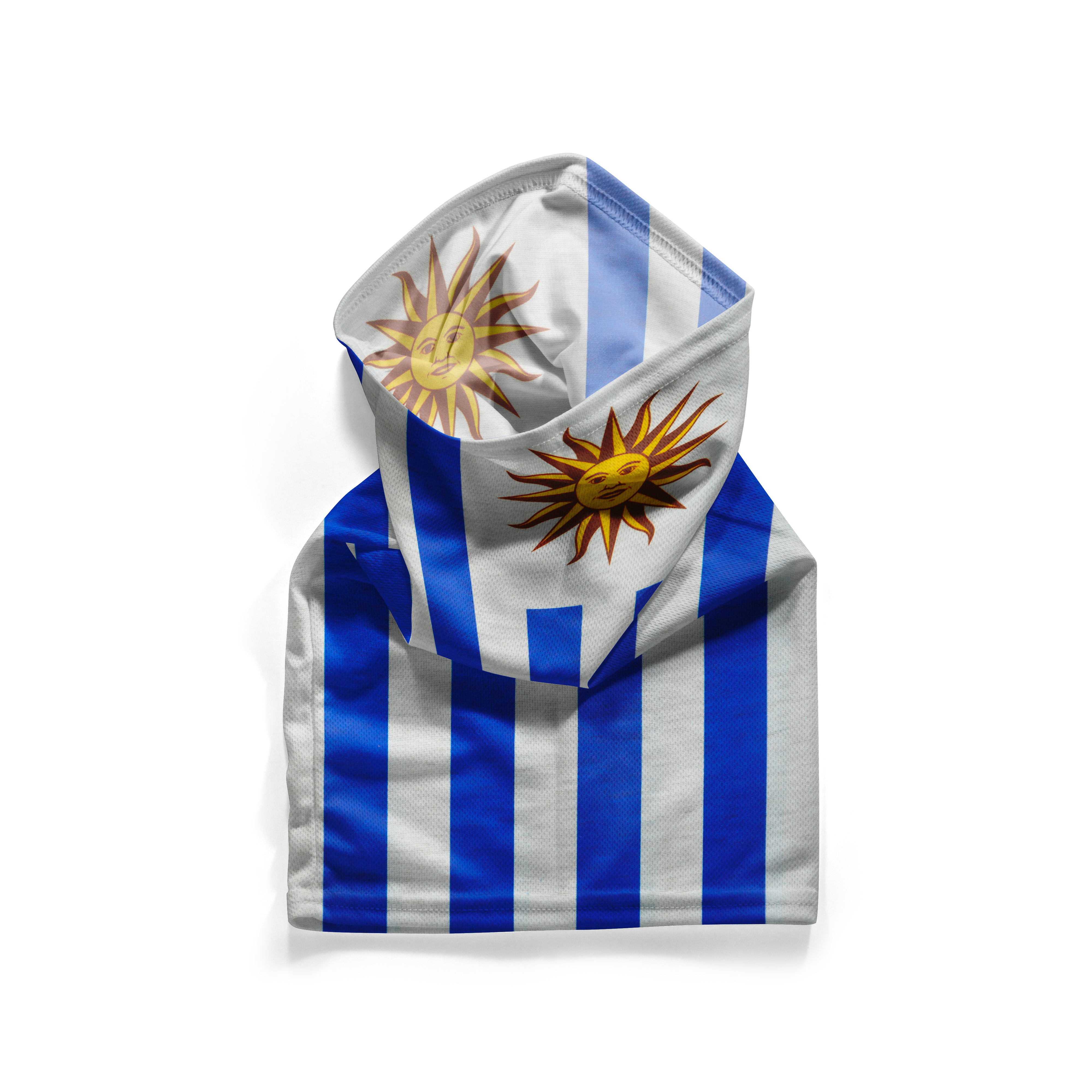 Uruguay Flag Snood – Breathable Mask Neck Gaiter Face Covering