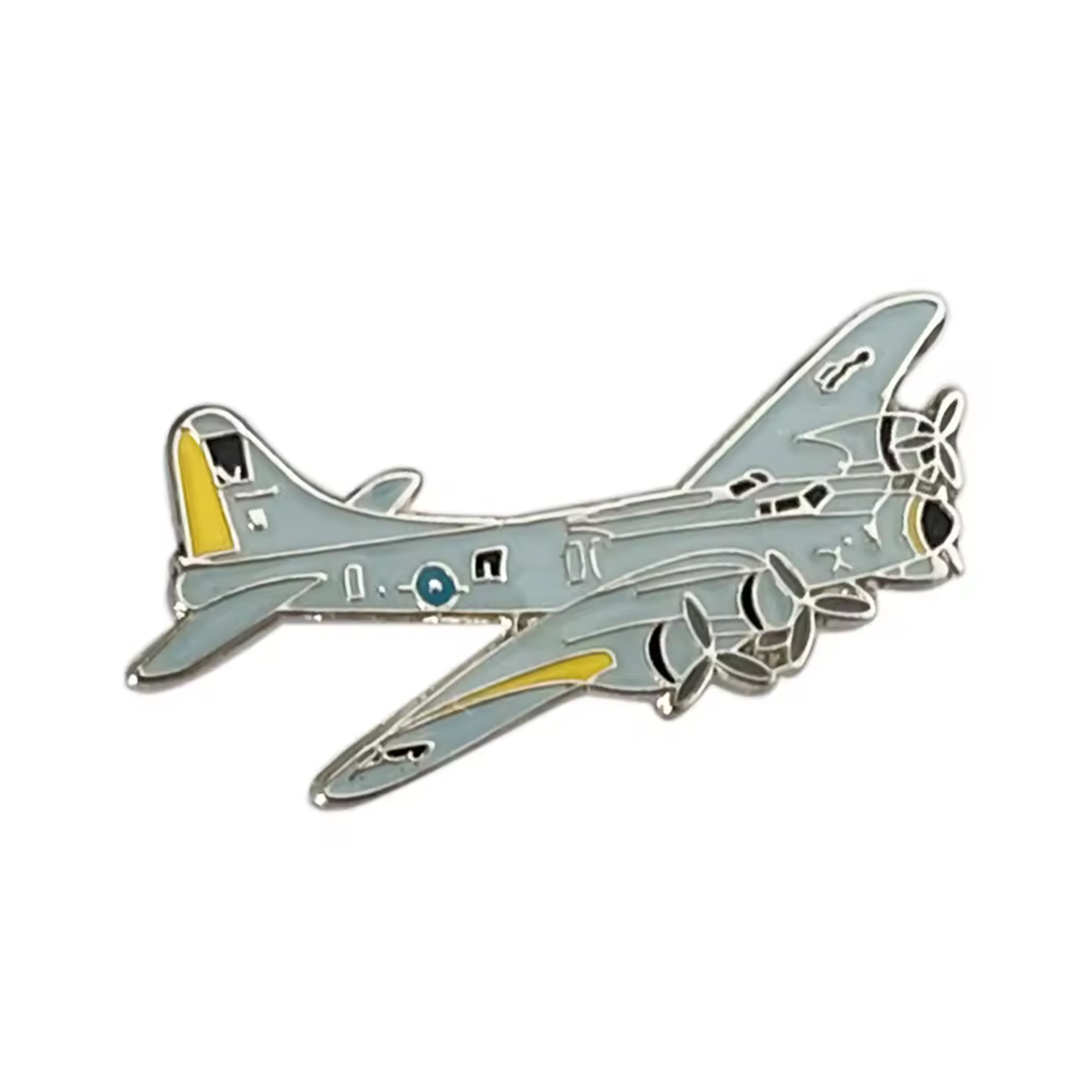 WW2 Bomber Aeroplane Pin Badge