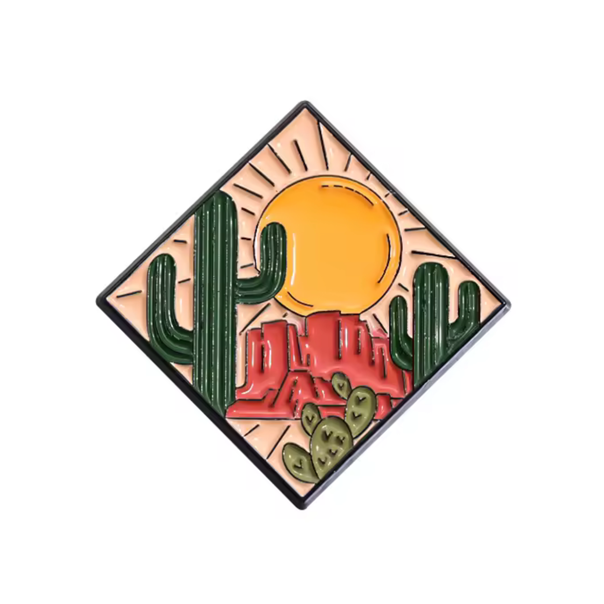 Arizona Dessert Pin Badge