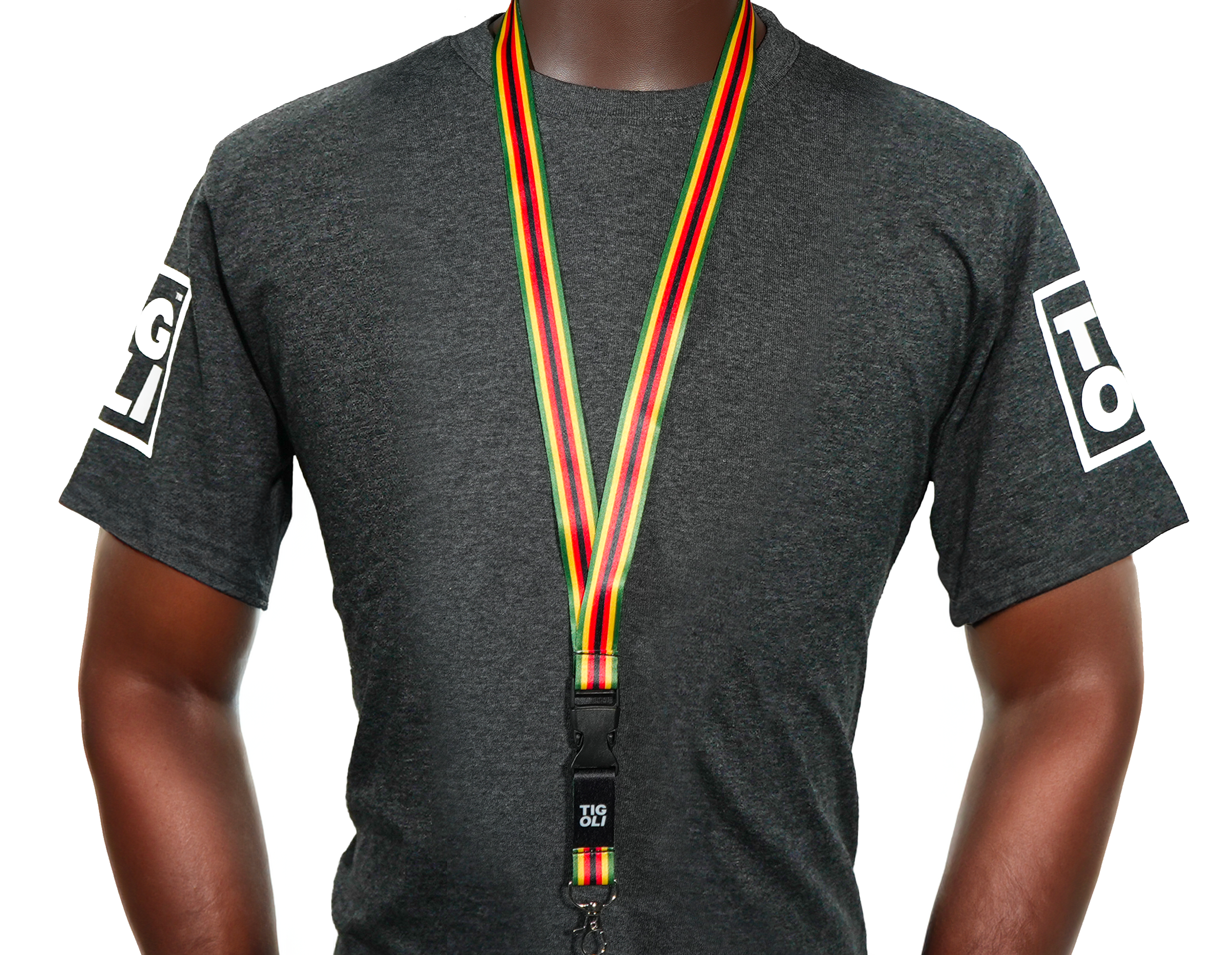 Zimbabwe Country Flag Emblem Lanyard