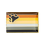 Bear Pride Rectangle Pin Badge