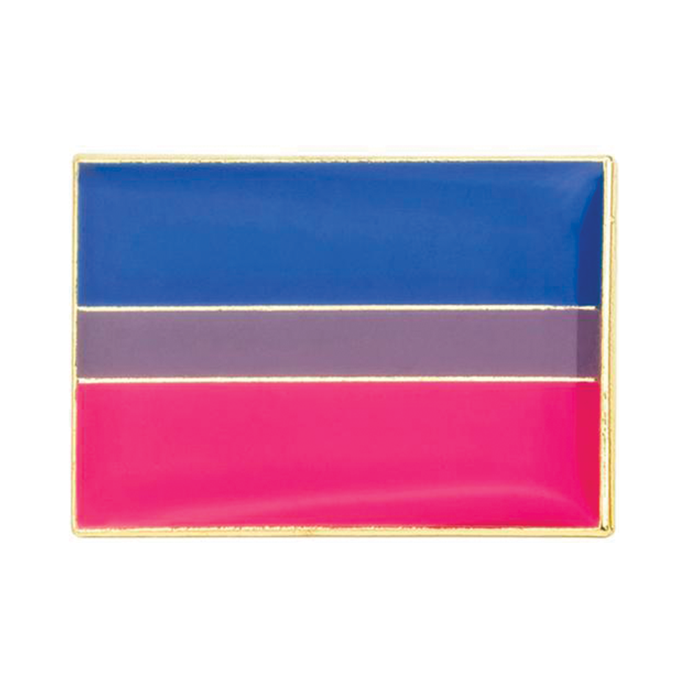 Pin rectangular bisexual