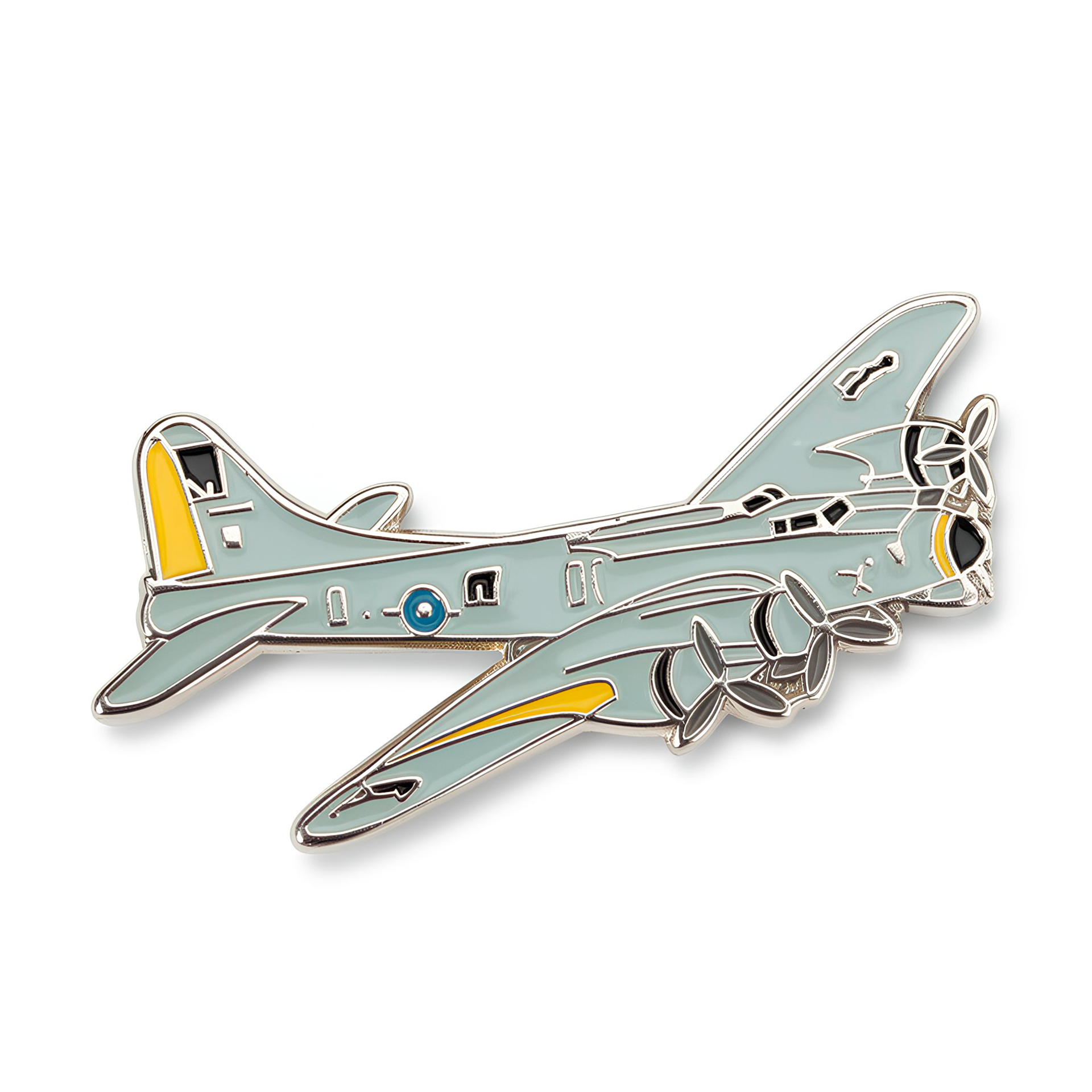 WW2 Bomber Aeroplane Pin Badge