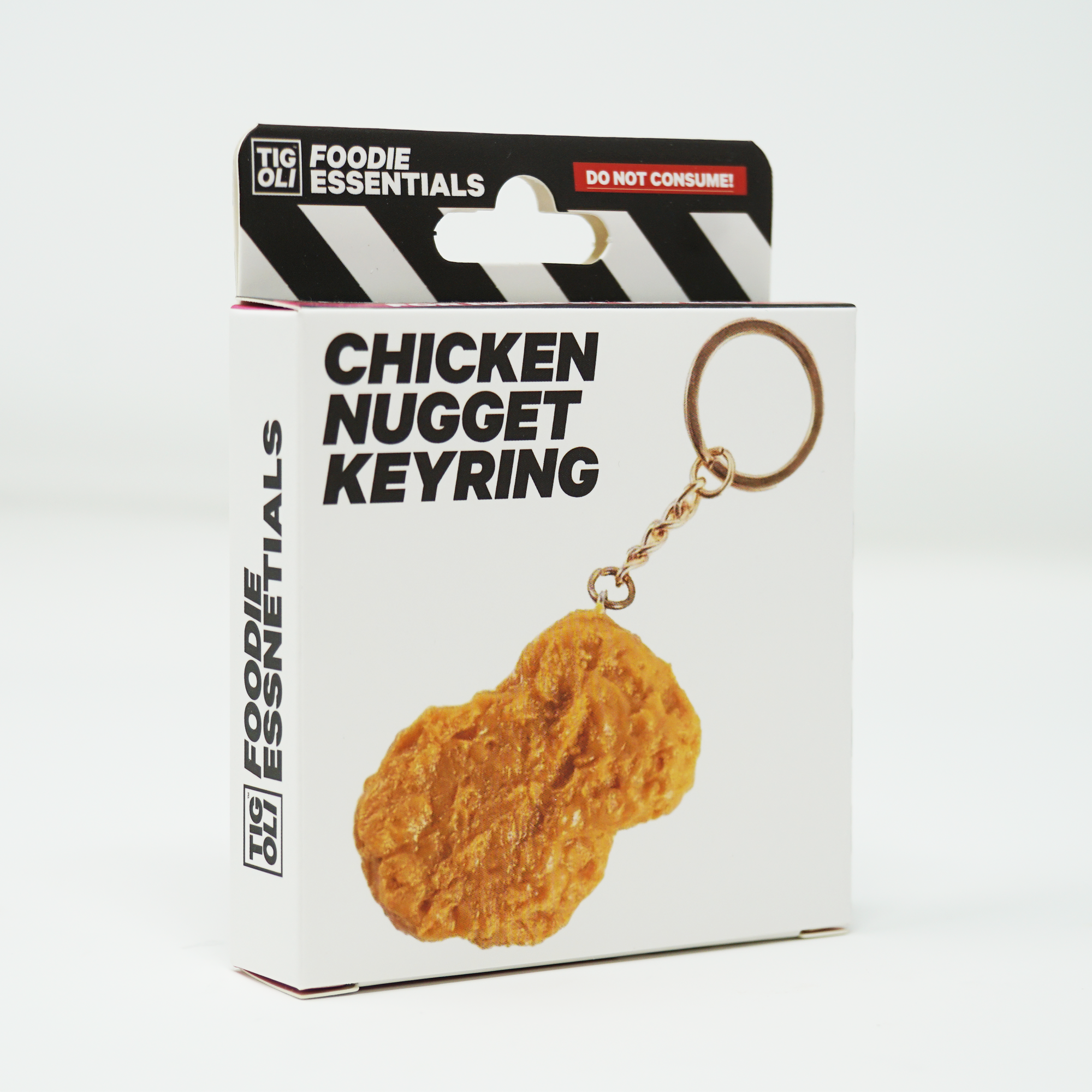 3D Chicken Nugget Keyring