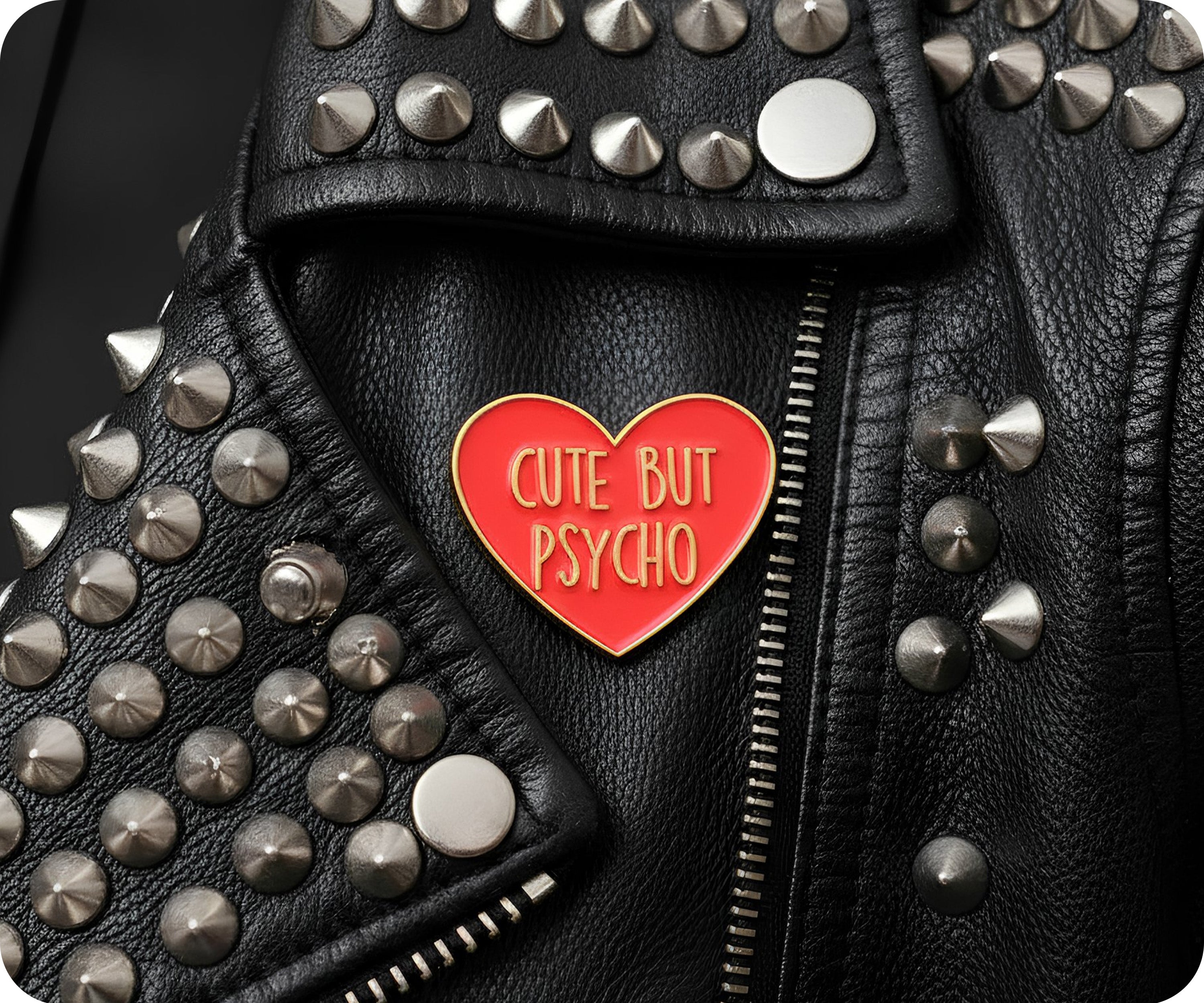 Cute But Psycho Pin Badge