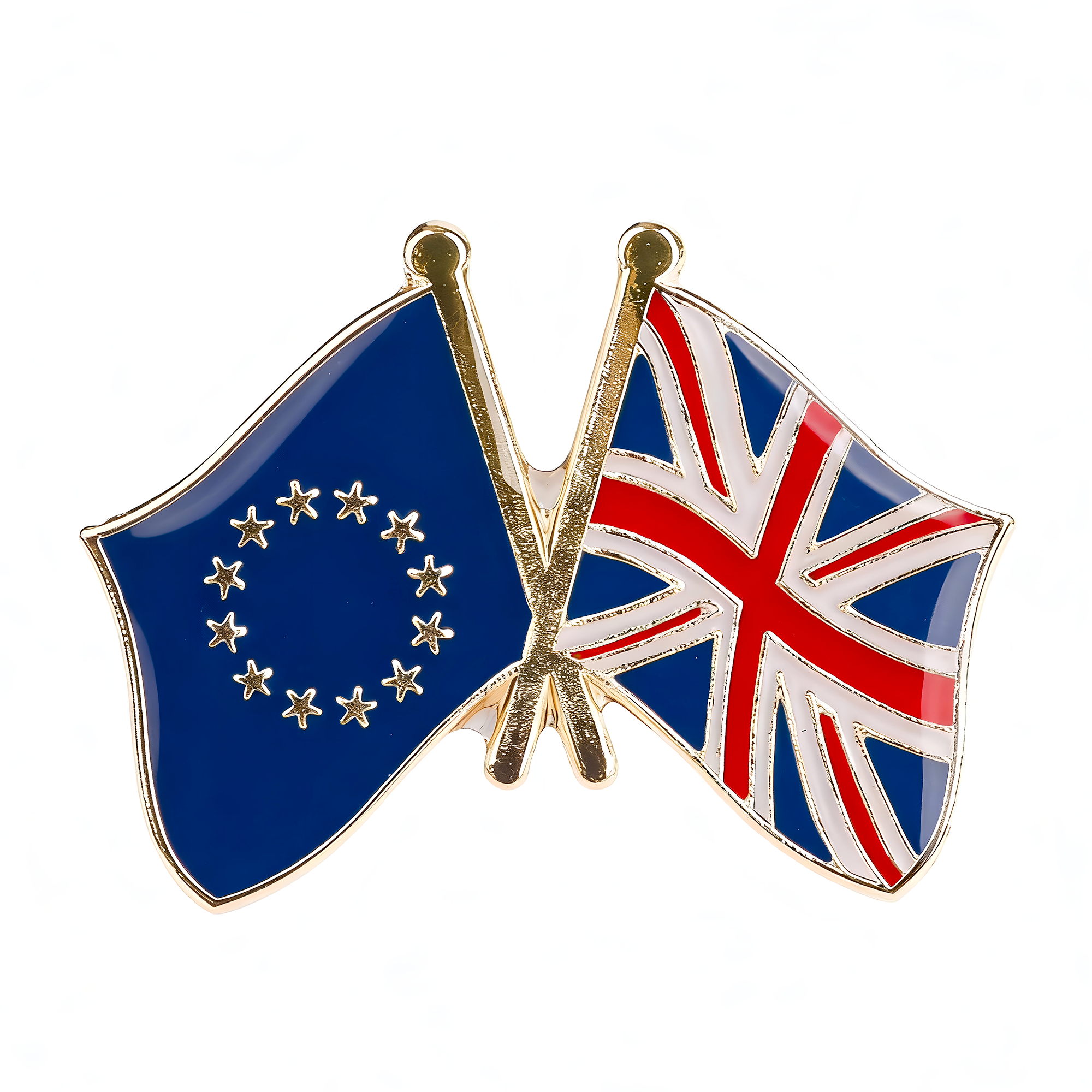 Pin de amistad entre la Unión Europea y el Reino Unido