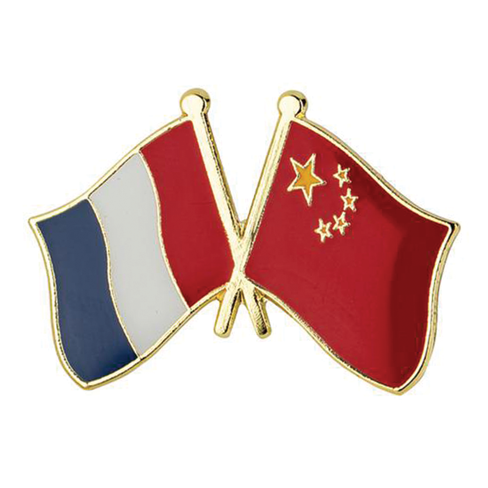 Pin de la amistad entre Francia y China