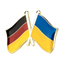 Germany & Ukraine Friendship Pin Badge