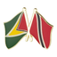 Guyana & Trinidad and Tobago Friendship Pin Badge