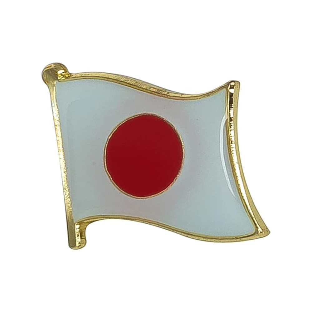 Japan Flag Pin Badge