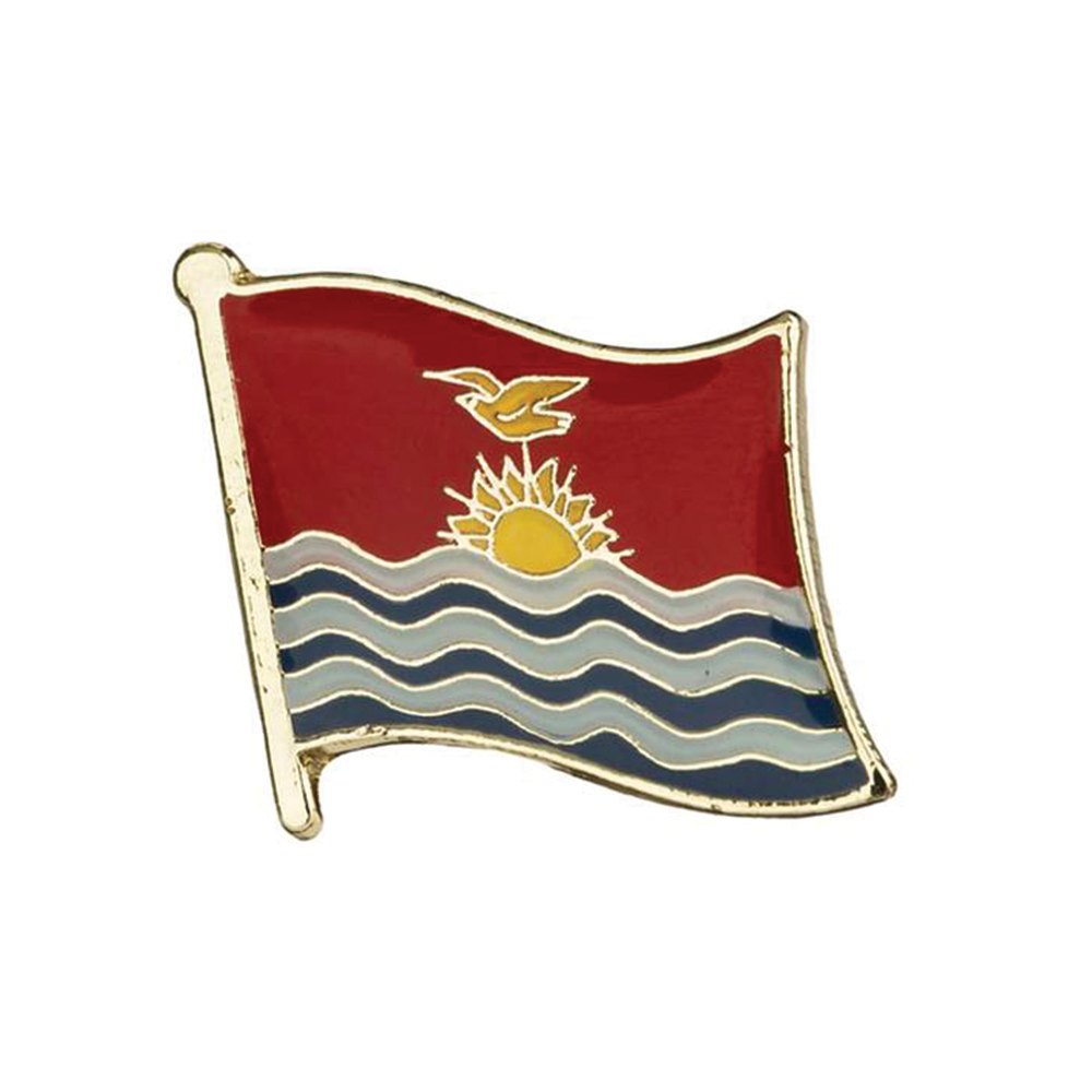 Kiribati Flag Pin Badge