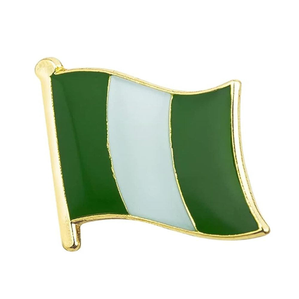 Nigeria Flag Pin Badge