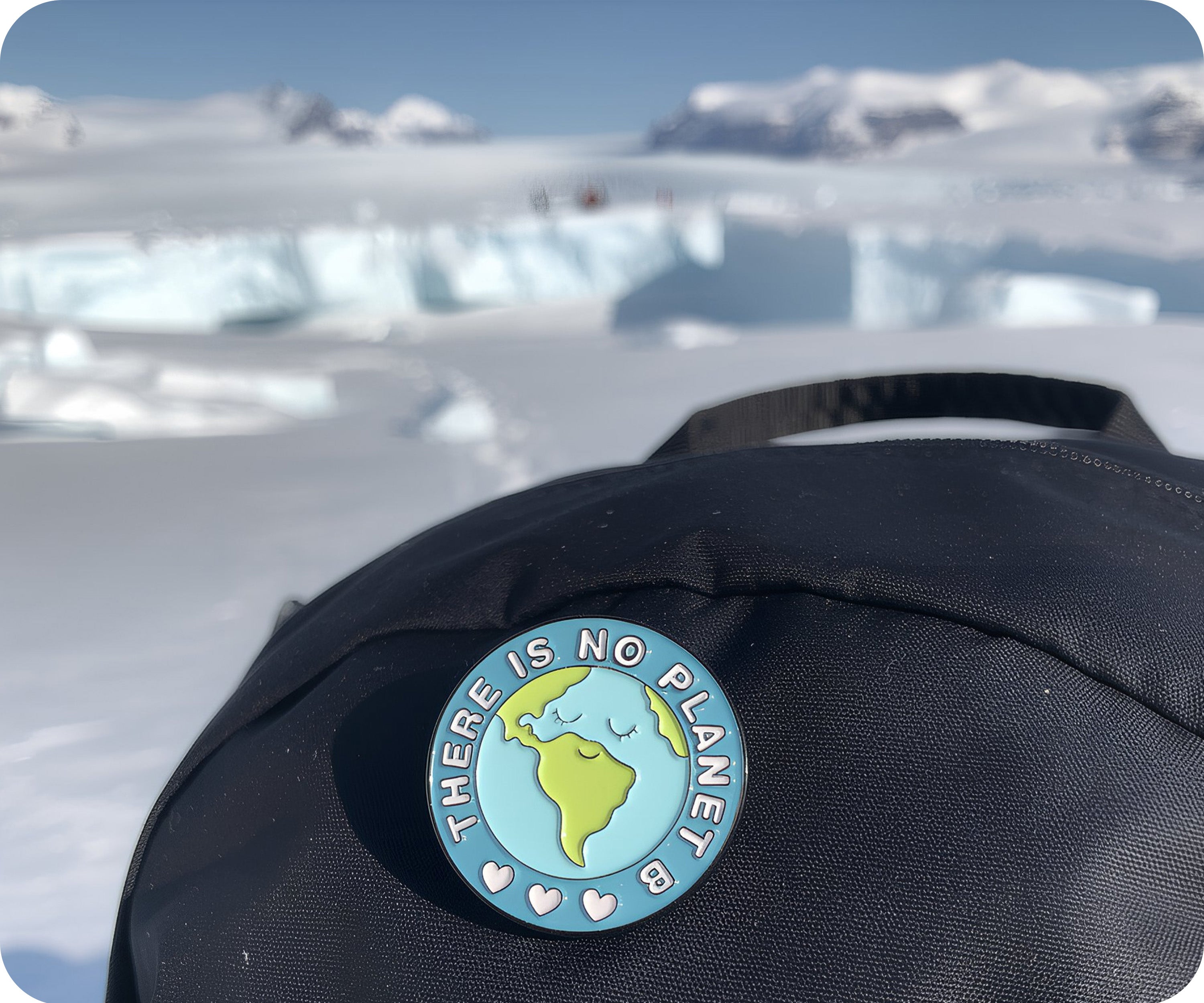 There Is No Planet B Pin Badge