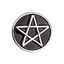 Pentagram Star Pin Badge