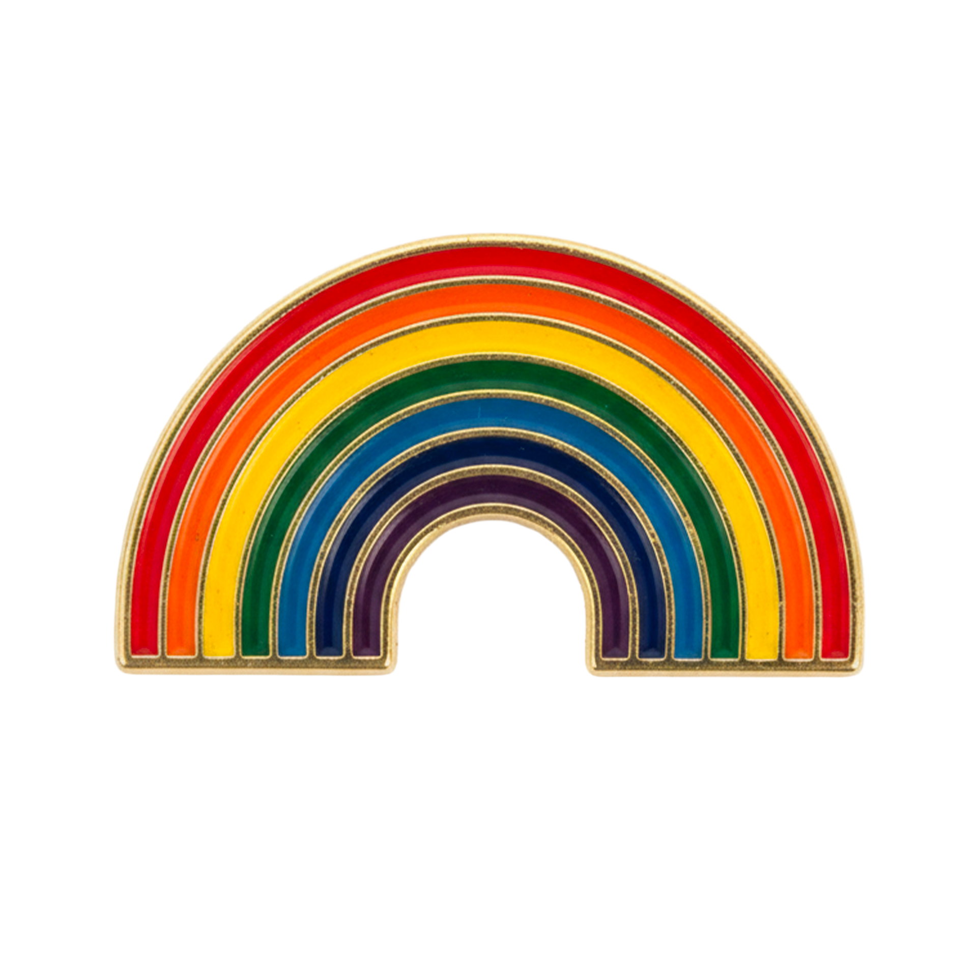 LGBTQI+ Rainbow Pride Pin Badge