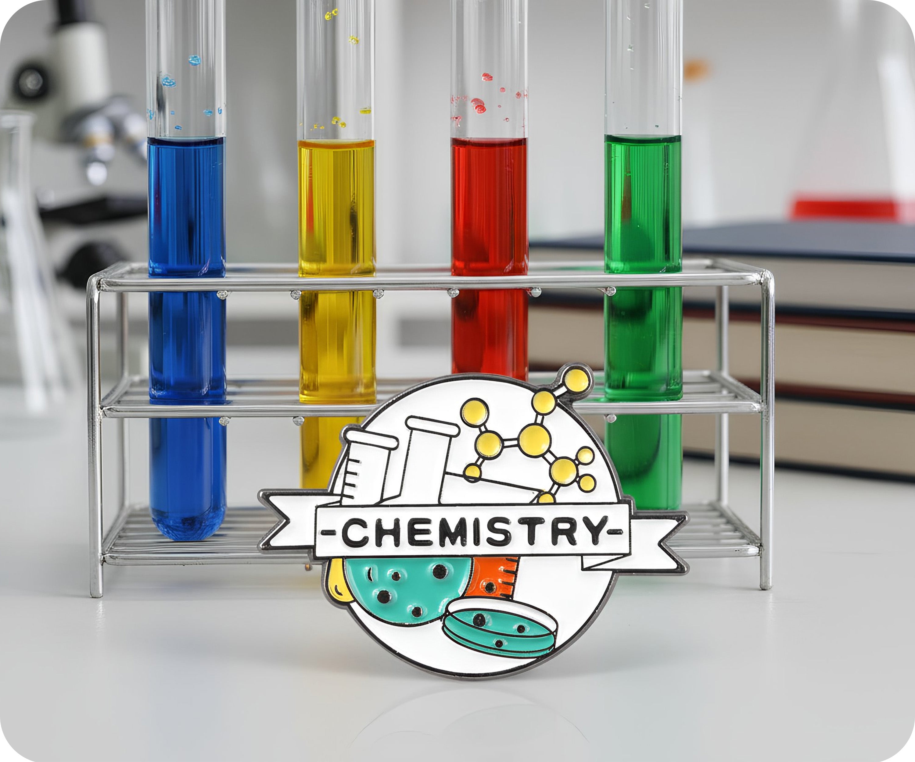 Chemistry Science Badge Pin Badge