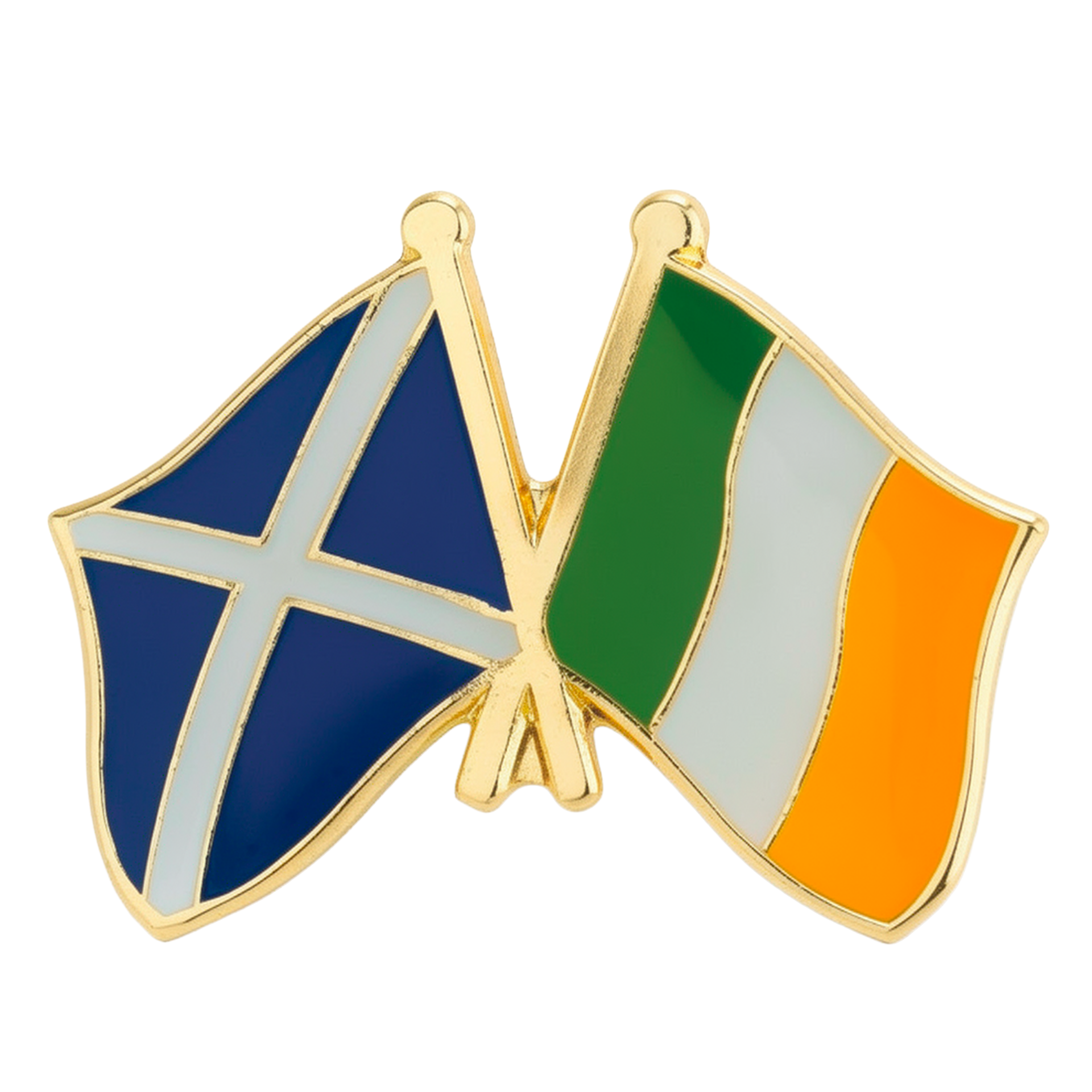 Pin de amistad entre Escocia e Irlanda