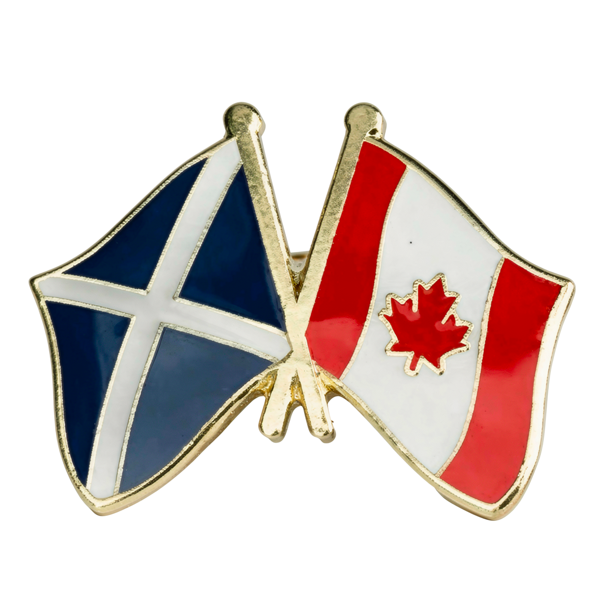 Scotland & Canada Friendship Pin Badge