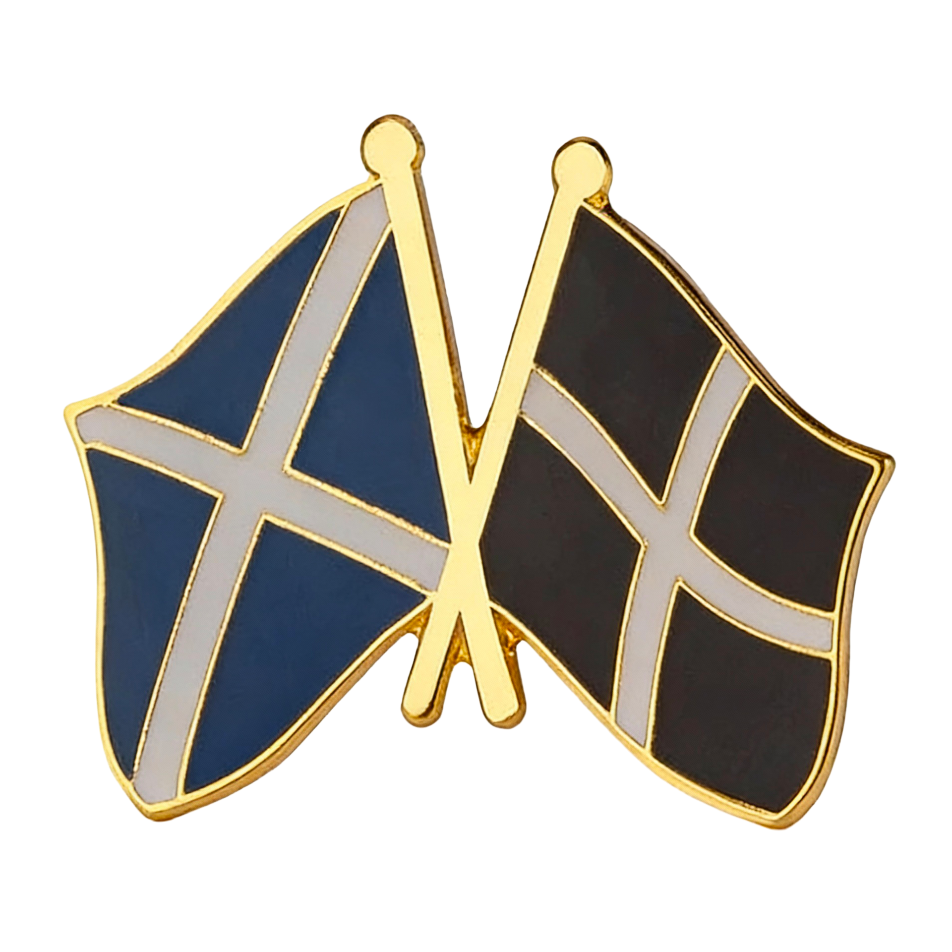 Pin de la amistad entre Escocia y Cornualles