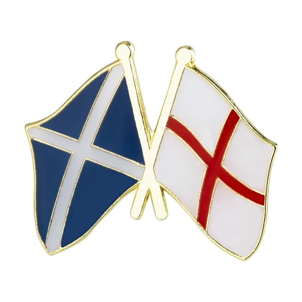 Pin de la amistad entre Escocia e Inglaterra