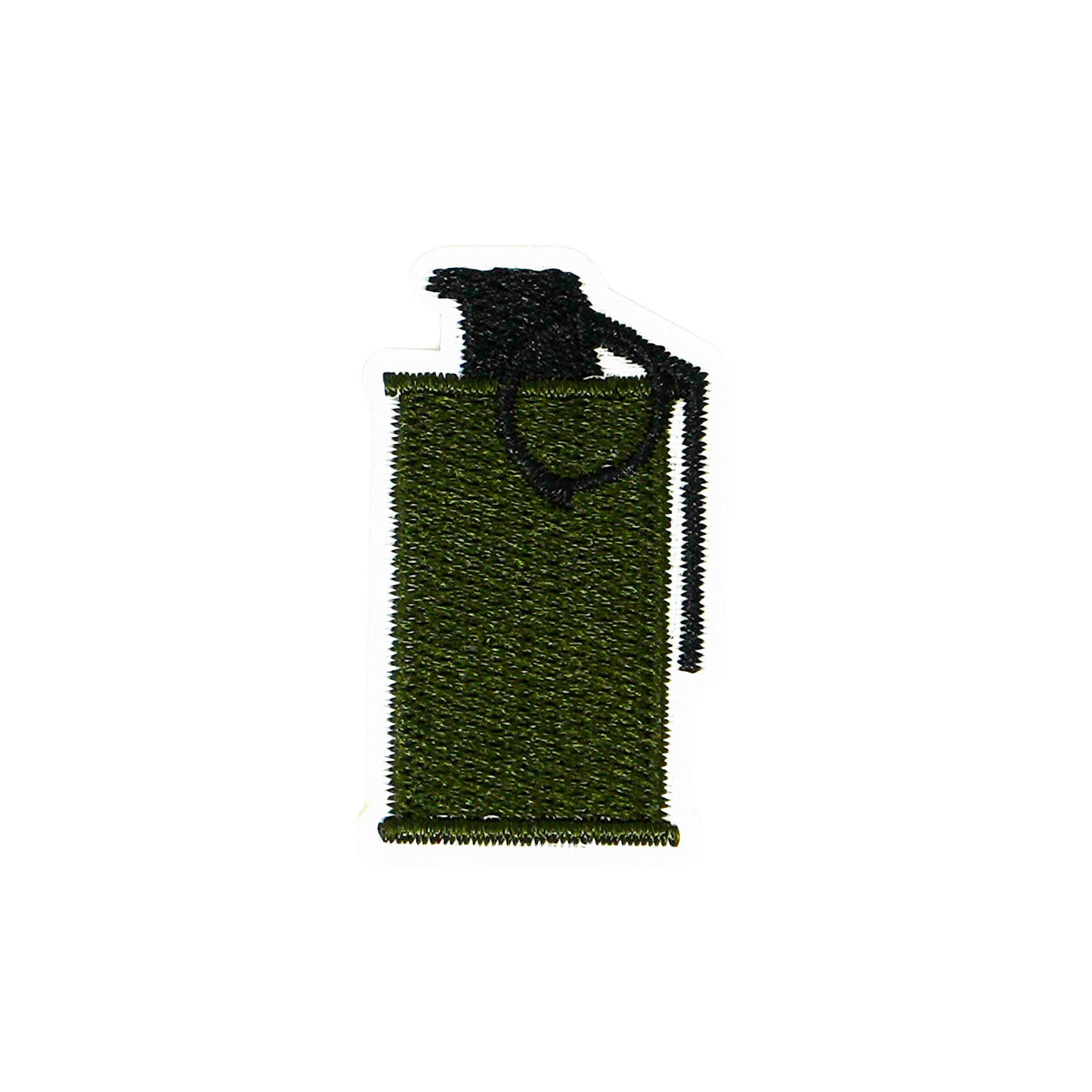 M18 Smoke Grenade Military Army Iron On Patch (2 x 4cm)