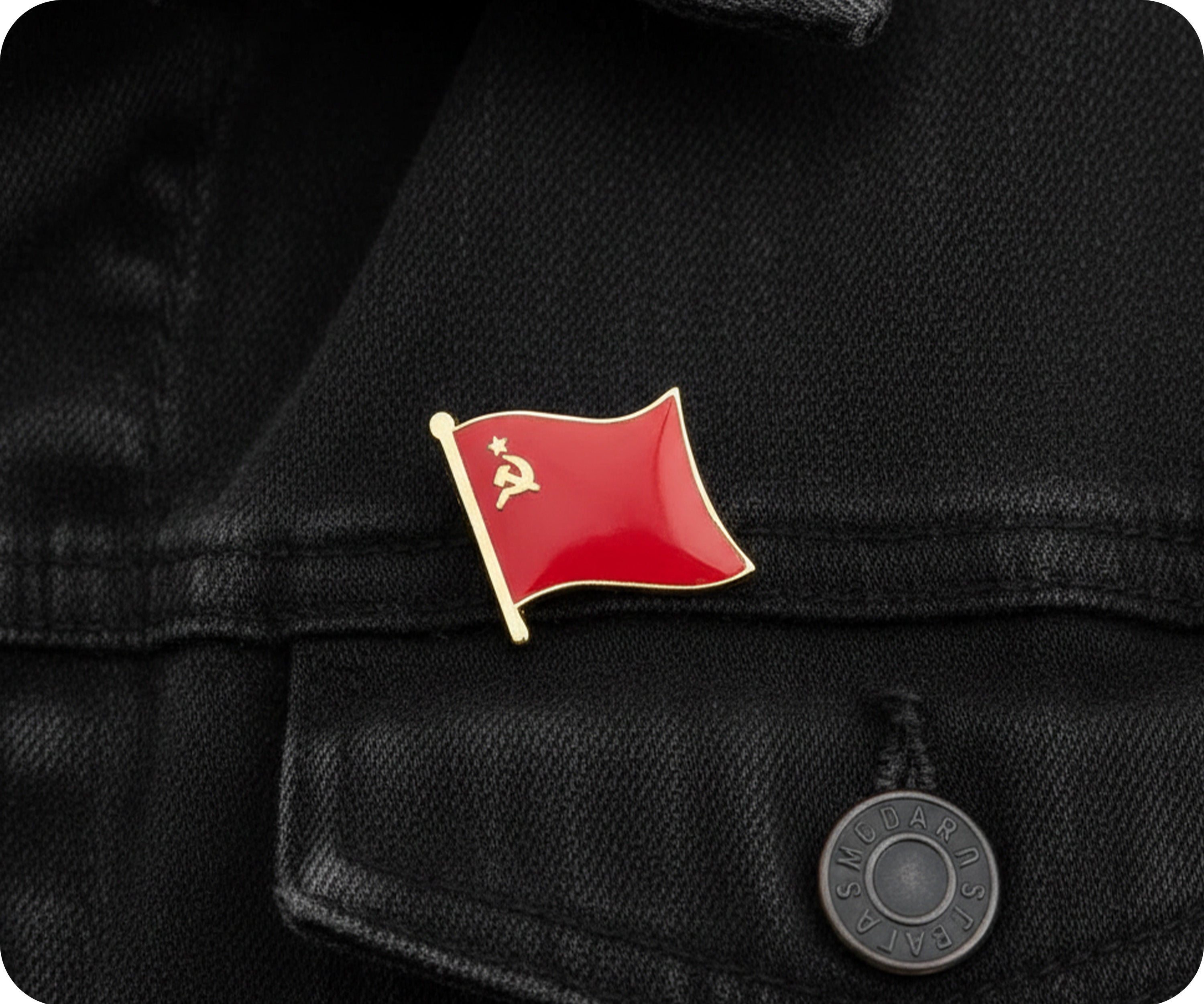 Pin con la bandera de la Unión Soviética de la URSS