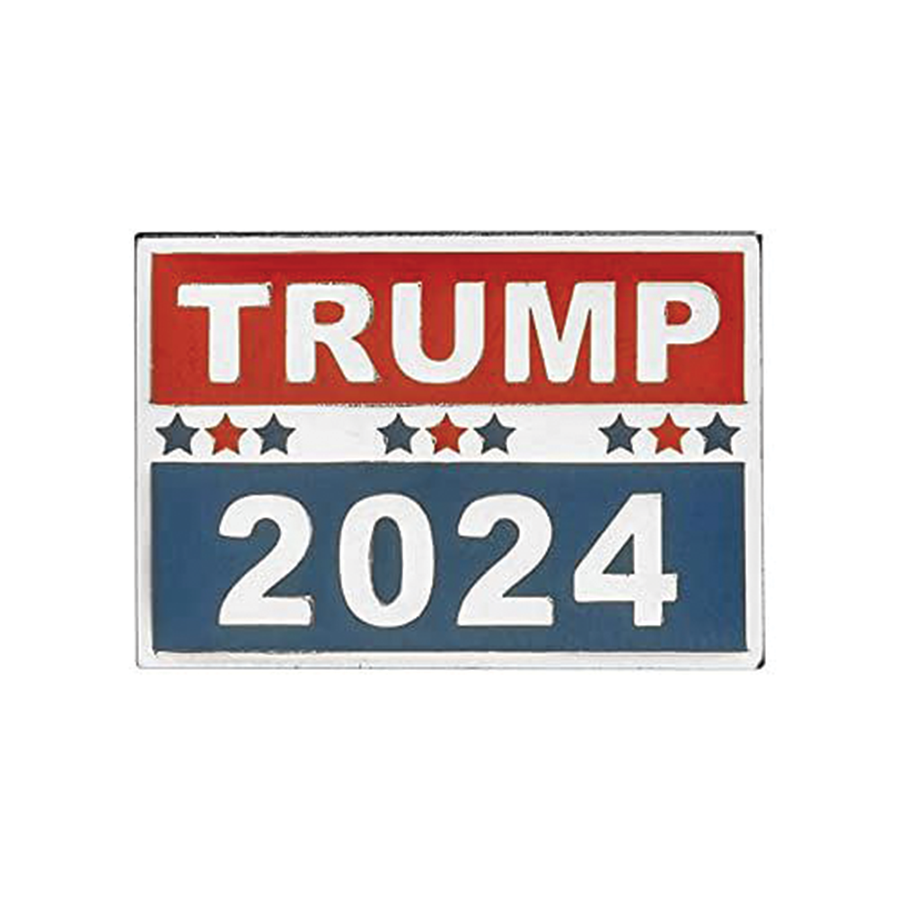 Insignia de pin de Donald Trump 2024