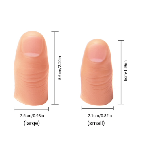 2 X Thumb Tip Finger