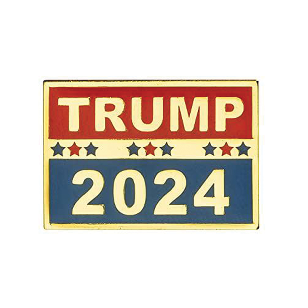 Insignia de pin de Donald Trump 2024