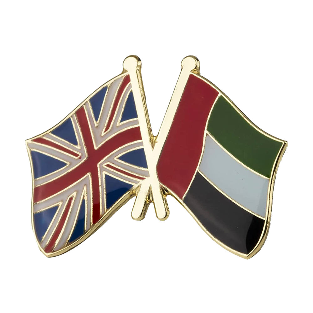 Insignia de amistad entre el Reino Unido y los Emiratos Árabes Unidos y los Emiratos Árabes Unidos