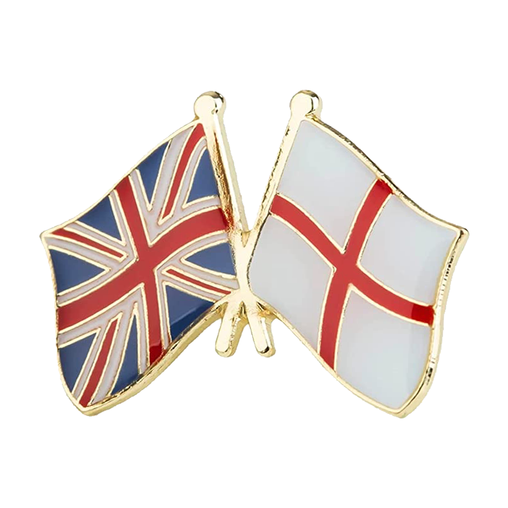 Pin de la amistad entre el Reino Unido e Inglaterra