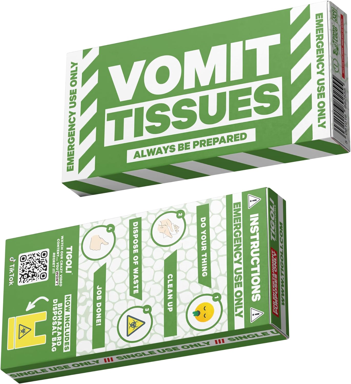 Emergency Vomit Tissues Secondary image