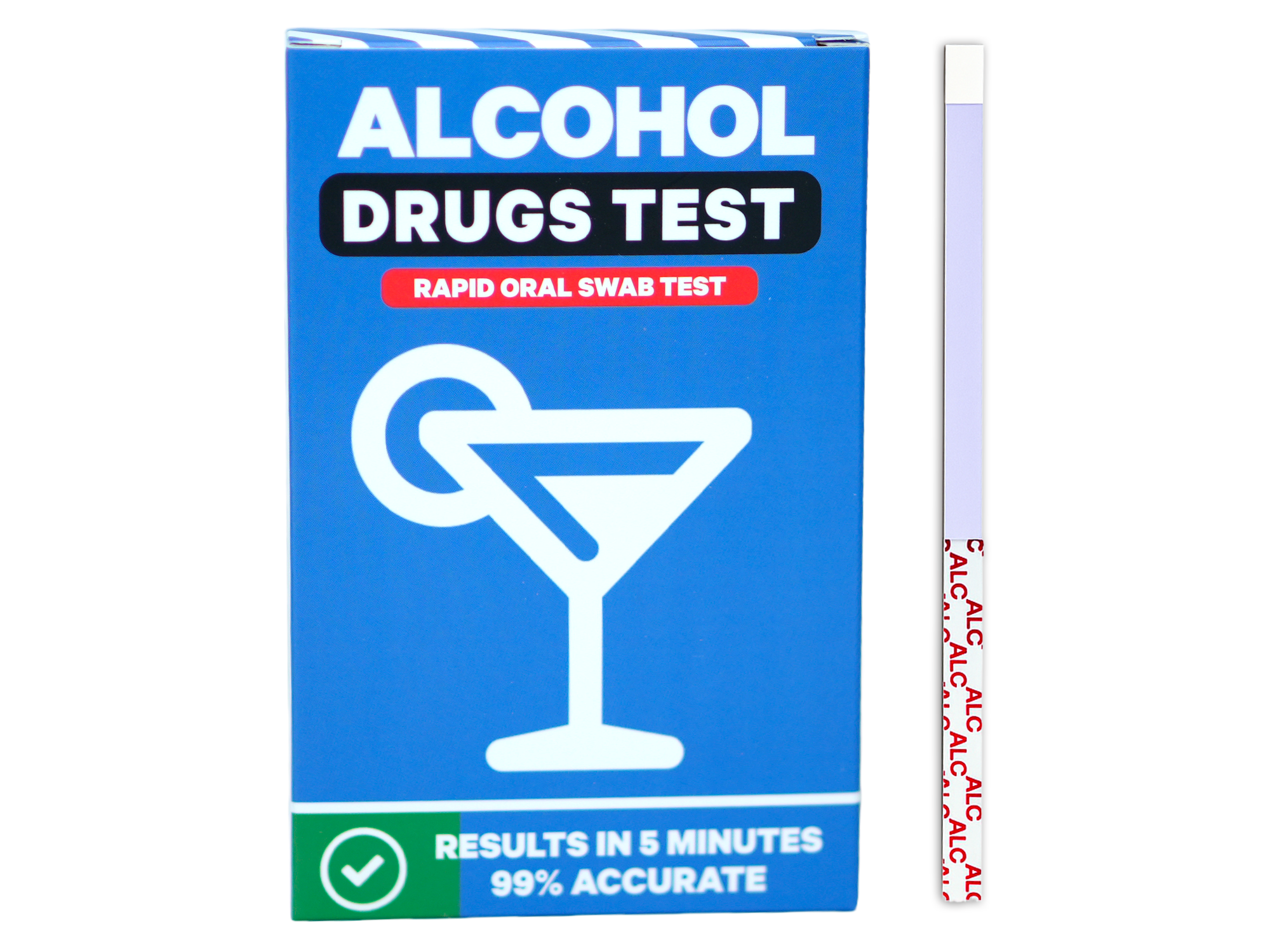 Alcohol Drug Test Kit – Rapid Saliva – Fun Gag Gift & Home Test Kit