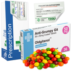 Anti-Grumpy Git Prescription Joke Sweets, 36g | Vegan & Vegetarian