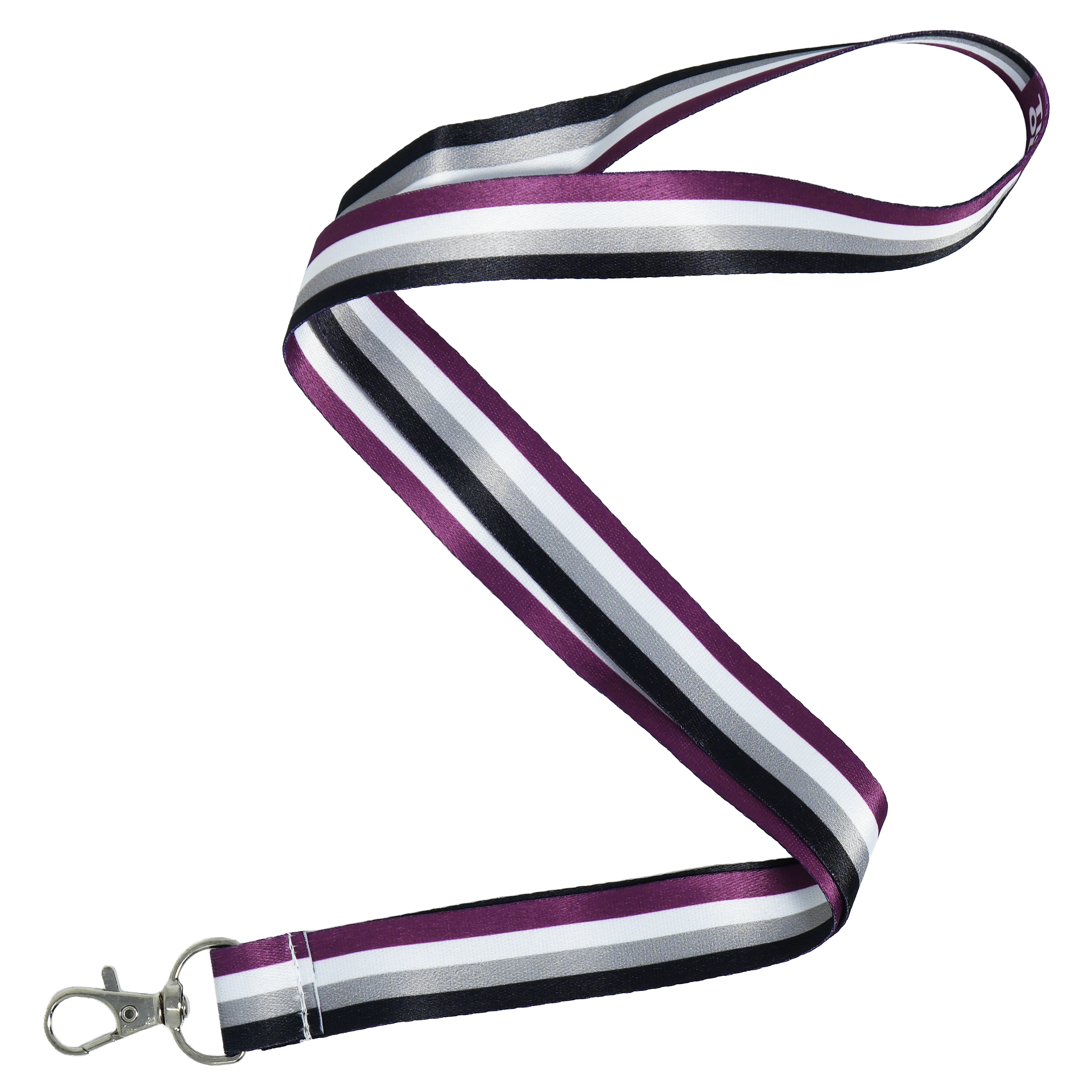 Asexual Pride Lanyard