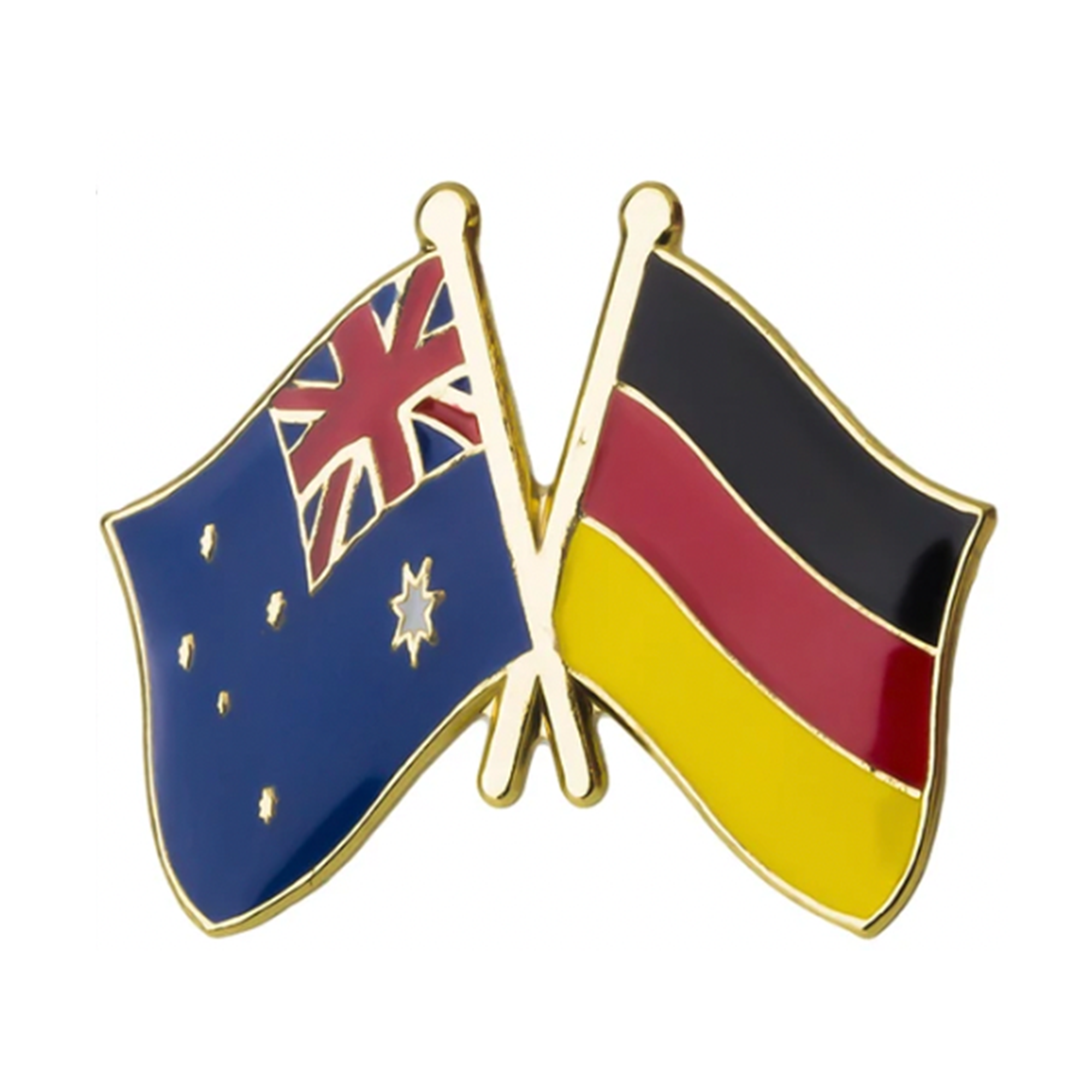 Australia & Germany Friendship Pin Badge