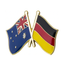 Australia & Germany Friendship Pin Badge