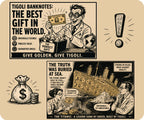 £50 United Kingdom Pounds Golden Banknote