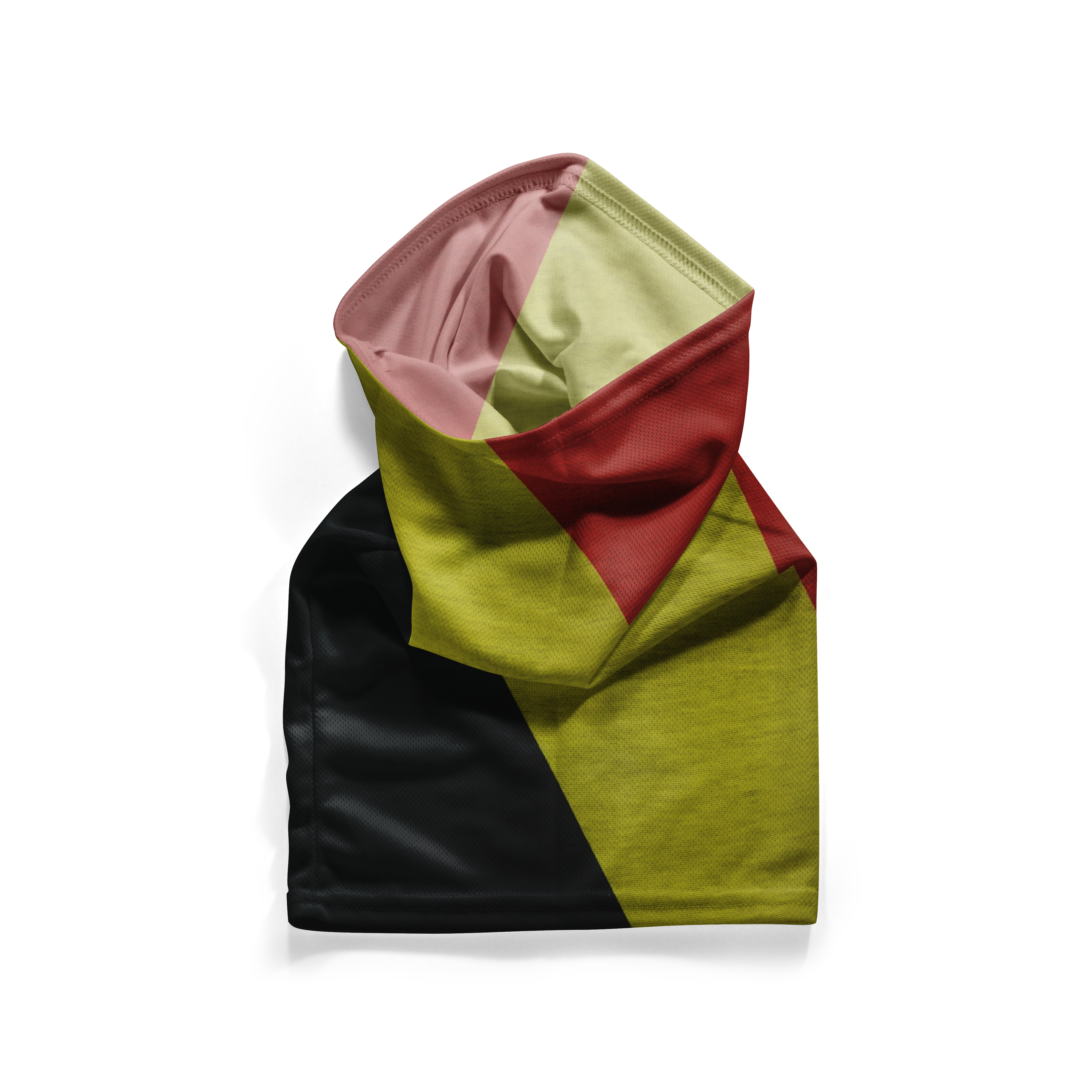 Belgium Flag Snood  – Breathable Mask Neck Gaiter Face Covering