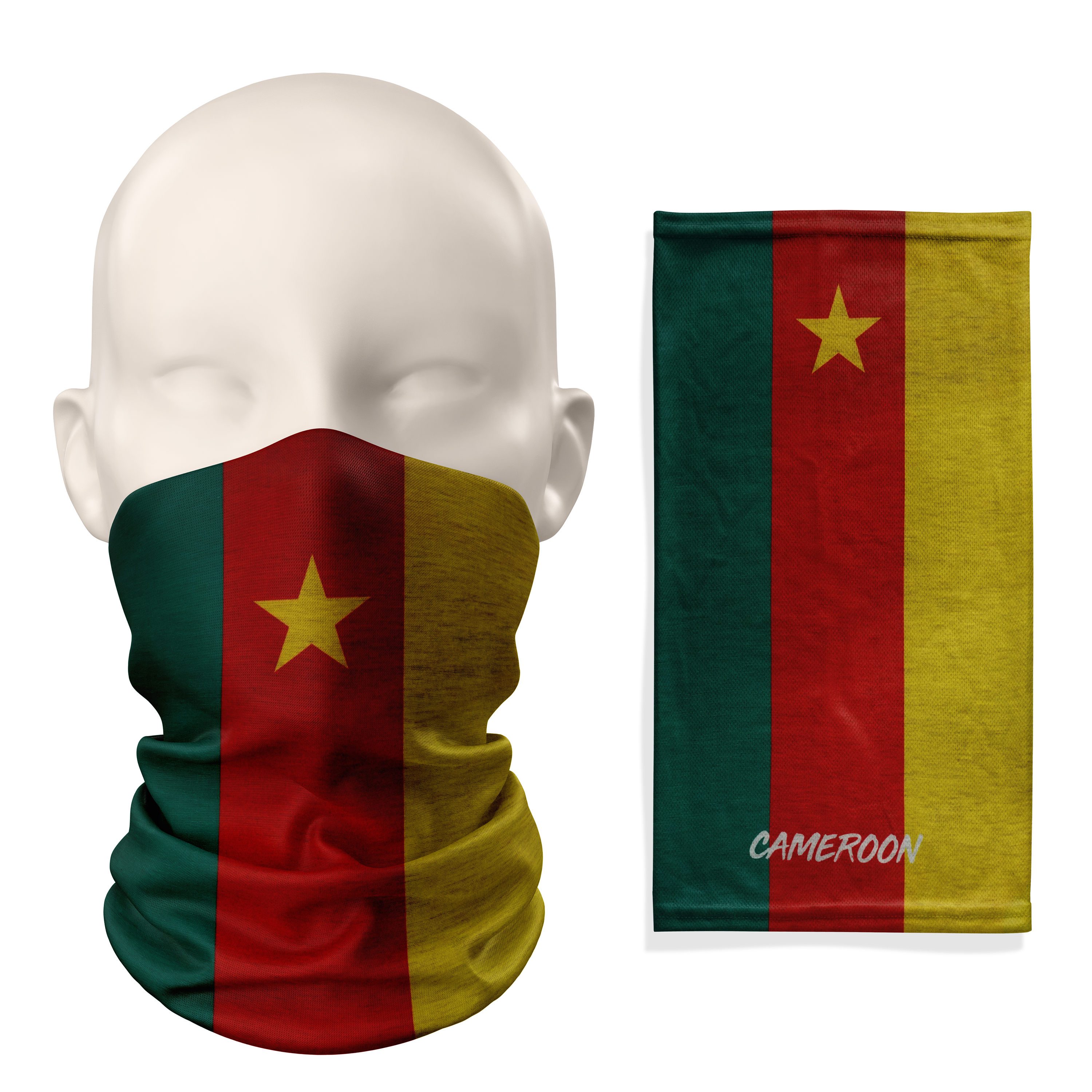 Cameroon Snood  – Breathable Mask Neck Gaiter Face Covering