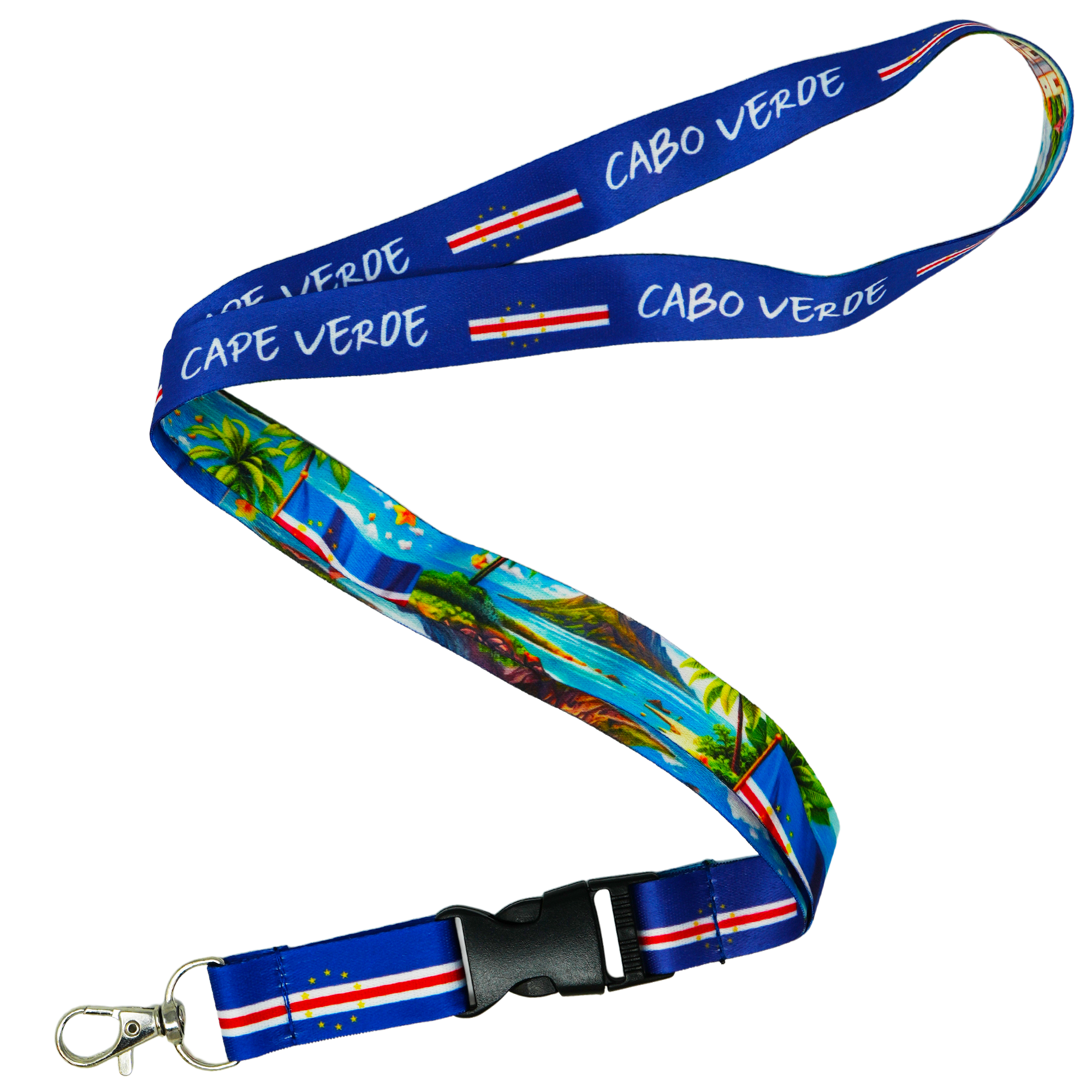 Cape Verde Cabo Verde Flag Lanyard Main image