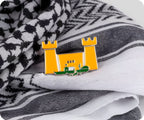 Saudi Arabian Castle Fort Pin Badge