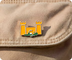 Saudi Arabian Castle Fort Pin Badge