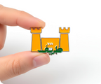 Saudi Arabian Castle Fort Pin Badge