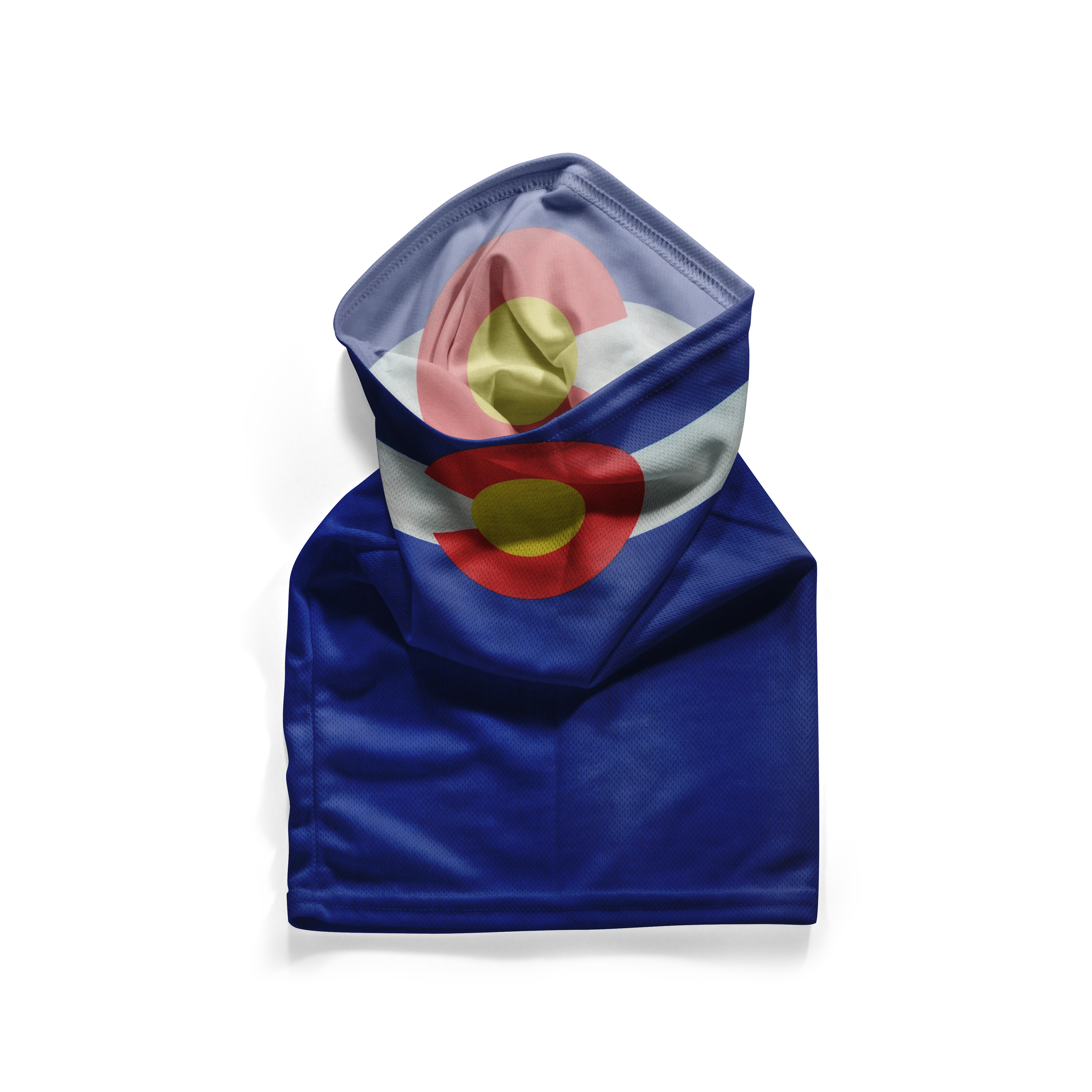 Colorado State Flag Snood  – Breathable Mask Neck Gaiter Face Covering