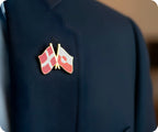 Denmark & Greenland Friendship Pin Badge