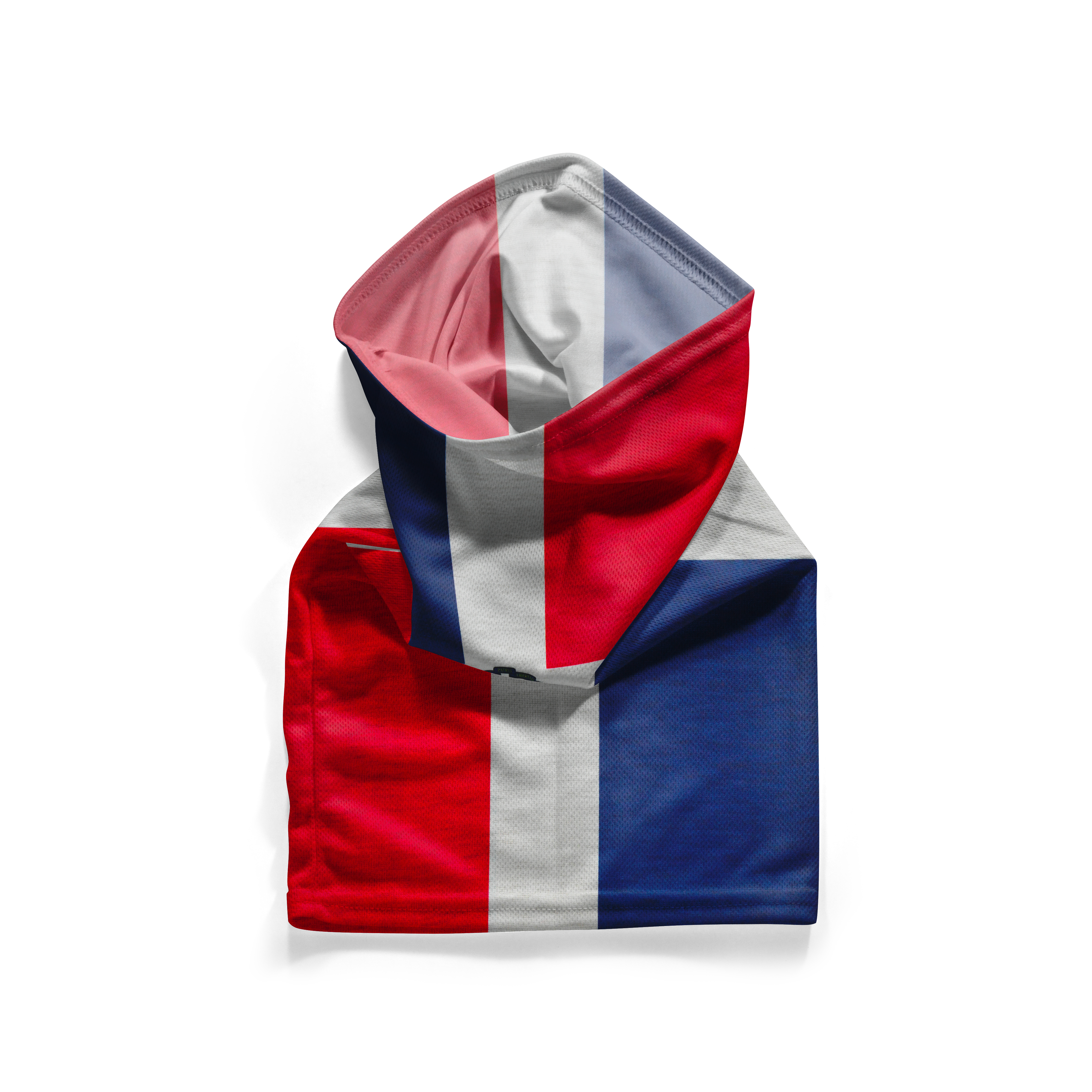 Dominican Republic Flag Snood – Breathable Mask Neck Gaiter Face Covering