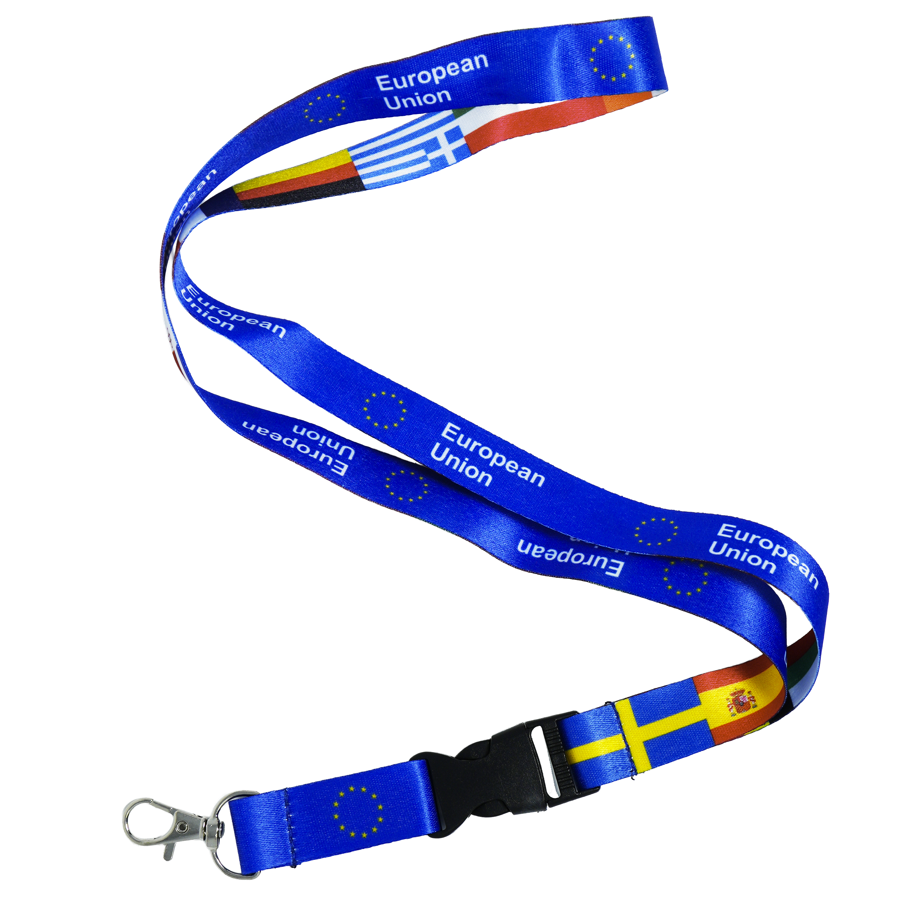 European Union Diplomat Europe Flags Lanyard